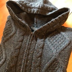 Pendleton Hooded Zipped Oversized Cardigan